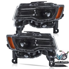 VLAND FULL LED Projector Headlights For Jeep Grand Cherokee 2014-2022 Sequential