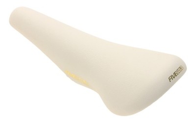 Kashimax Five Gold 4P Saddle NJS Standard Rails White Smooth