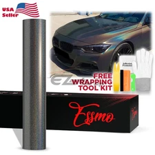 ESSMO PET Laser Flip Gloss Gray Auto Car Vehicle Vinyl Wrap Decal Sticker Sheet