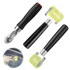 Andr&uuml;ckrolle Handdruck Roller Gummirollen Spurlos Tapeten Kantenumleimer 3 Stk
