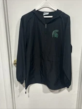 Champion Michigan State Windbreaker Big 10 Sports EUC College Football size L