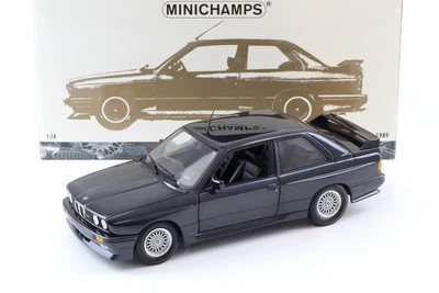 1:18 Minichamps BMW M3 E30 Street Evo cupé 1989 azul metálico