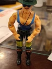 G.I. Joe ARAH 1986 Sgt. Slaughter Action Figure Broken Thumbs New O-ring