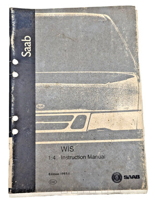 1997 Saab 900 9000 WIS Instruction Manual Workshop Information System OEM Book
