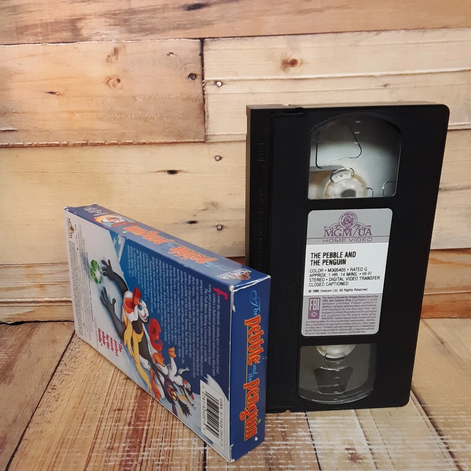 The Pebble And The Penguin VHS Used MGM Family Animated Don Bluth 1995 - Image 4 of 4