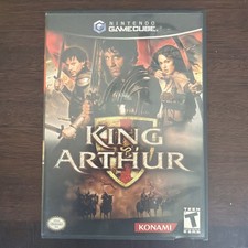 King Arthur Gamecube Complete CIB W/ Manual Tested Working