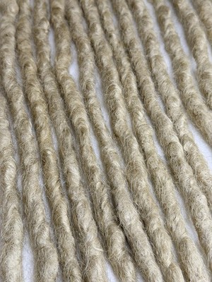 Hair extensions Dreadlocks Ash Blonde/Beige (bundle) loop hole 