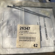 New Genuine Westernfisher 26347 Plow Side Light Wiring Harness 3 Plug 11 Pin