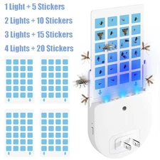 Flying Insect Trap Plug-In UV Light Mosquito Killer Trap or Fly Insect Catcher