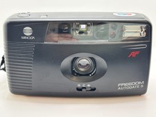 Minolta Freedom 35mm Point  Shoot Film Camera  Auto Focus  Built-In Flash  D