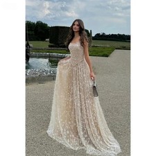 Evening Dresses Dress Evening Dress Custom Made Line A Lace Robes De Cocktail