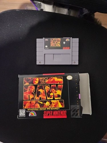 WWF Raw SNES Video (No Manual) Tested