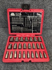 Mac Tools 25pc Multi-Spline Screw Extractor Set in Original Case SCEX25S