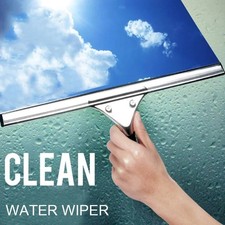Professional 25-45cm Window Squeegee Glass Cleaner Applicator Rubber Wiper Blade