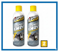5.5 oz. Industrial Graphite Dry Lubricant Spray Pack of 2 Effective Lubrication