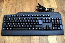 Lenovo SK-8825 Black Standard USB Wired Keyboard - QTY Available - Ships FREE!
