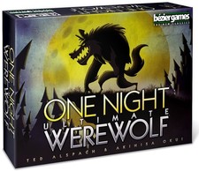 One Night Ultimate Werewolf Board Game, Black (BEZONUW)