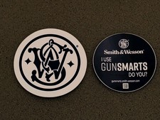 Smith Wesson Sticker Sw Firearms Guns Lot Of 2 Shot Show 2026