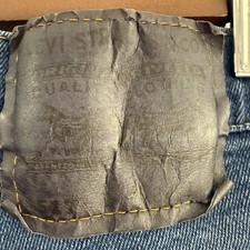 Vintage 90s Levis 517 Mens 34x32 Fits 30x28.5 Jeans Irregular Missing Orange Tab