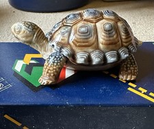 Wade Pottery 'Whimsies' Ceramic Tortoise Trinket Box 10cm excellent used cond