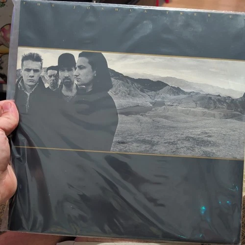 1987 U2 The Joshua Tree Album Vinyl, excellent condition has poster as well