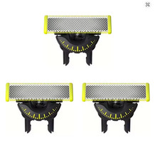 3 Pcs For Philips OneBlade 360 Razor Shaver QP2520/QP2630 Replacement Blade Head 6.65 per razor