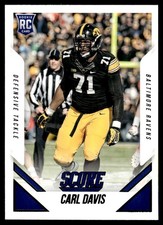 2015 Score Carl Davis Rookie Baltimore Ravens #353