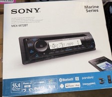 Sony MEX-M72BT Marine CD Receiver with Bluetooth and SiriusXM Ready