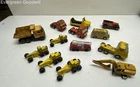 13pc VTG Tonka Die Cast Cars, Trucks, and Construction Vehicles