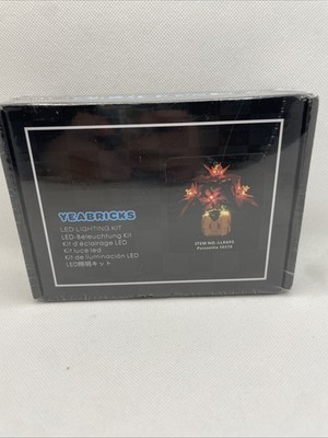 Yeabricks LED Light Kit Llk695 Poinsettia 10370 New