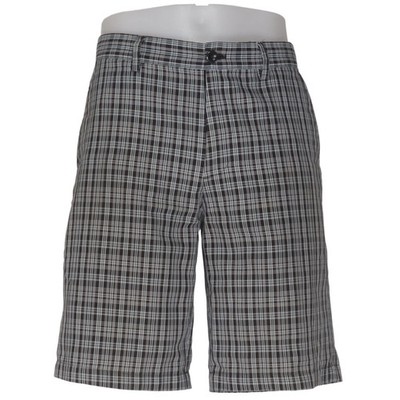 Izod Golf, Shorts, Größe: 30, Grau/Blau, Polyester, Karo, Herren #WRr