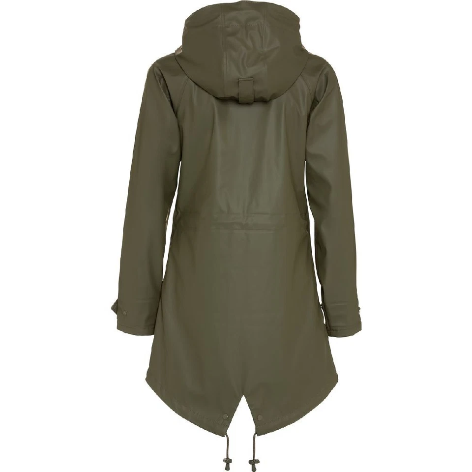 BMS Hafencity Coat -Softskin Oliv - Bild 2 von 4