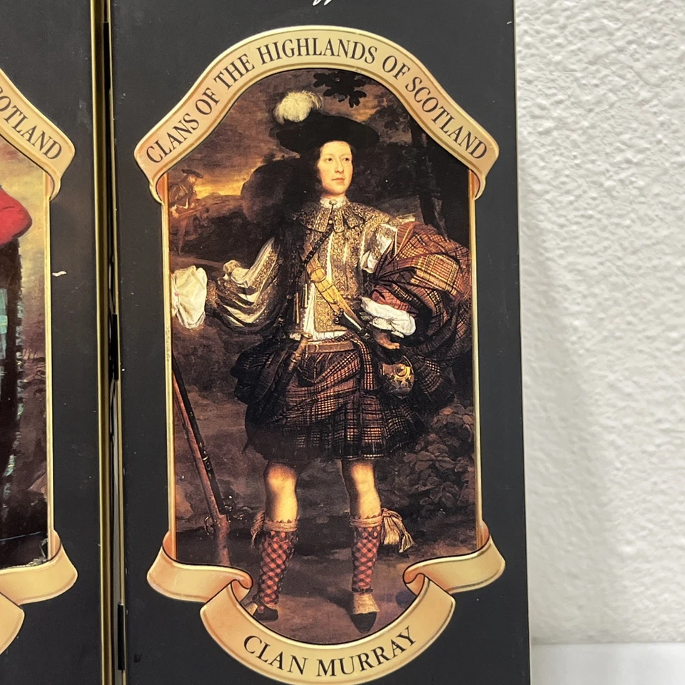 Glenfiddich Scotch Wiskey Clan Sinclair & Clan Murray Decorative Tins & History - Image 4 of 4