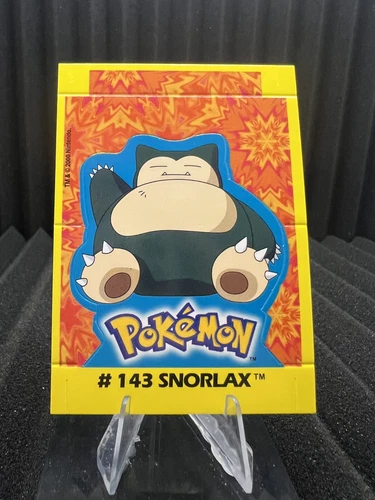 Snorlax #143 - Navarrete Kanto Buildable Card 2000s Vintage - Pokemon Card
