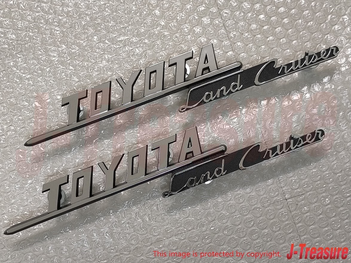 TOYOTA LAND CRUISER FJ40 Genuin Front Fender Emblem Badge 75305