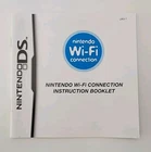 Nintendo DS Nintendo Wi-Fi Connection Instruction Booklet UK Version NDS