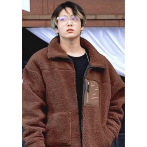 BTS magic shop boa jacket