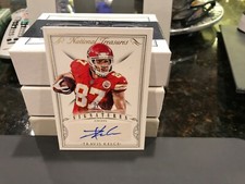 National Treasures Autograph Signatures Chiefs Travis Kelce  39/49  2015