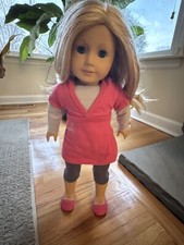 American Girl Just Like You Truly Me Doll 27 Light blond hair blue eyes outfit