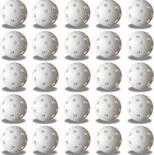 Practice Golf Balls 25 Pack Plastic Airflow Hollow Golf Balls for Driving Ran...