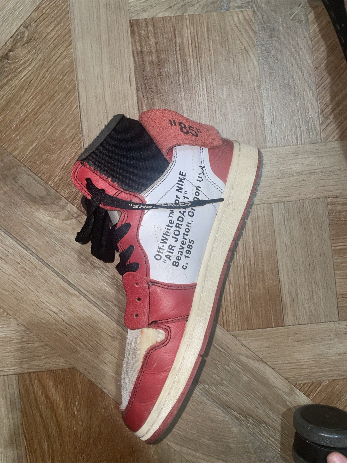 OFF WHITE X NIKE Nike Jordan 1 Chicago X off White EU 42.5 uk 8