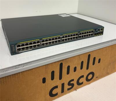 Cisco Catalyst WS-C2960S-F48FPS-L Switch