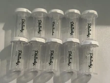 10MM Round Phuncky Feel Tip Classic Clear 10 Pack W/ Logo Feeltips Cypress Hill