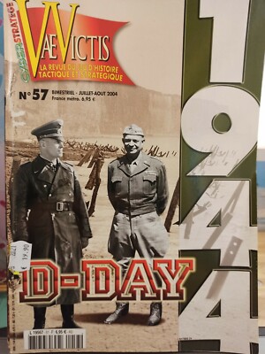 Vae Victis n.57 DDay 1944 - Rivista in francese Wargame