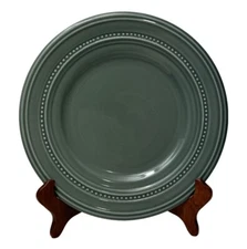 Barberware Gibson Elite 8.5" Salad Plate Stoneware Gray Lot Set Of 4 EUC