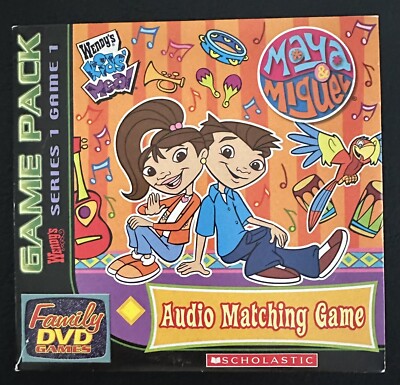 Scholastic - Maya & Miguel: Audio Matching Game (Game Pack DVD