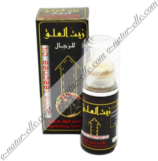 Huile de Sangsue 100% Naturelle 60ml Leech Oil, Aceite de Sanguijuela