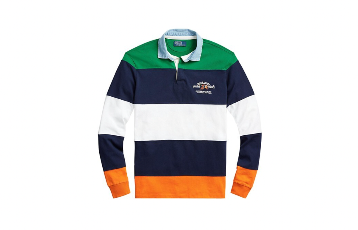 ウェア Polo by Ralph Lauren rugby shirt size L POLO RALPH LAUREN Mens Rugby Polo Shirt Size L Short Sleeve