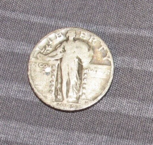 Good Cond. SLQ Silver 1926 s San Francisco Mint Standing Liberty Quarter