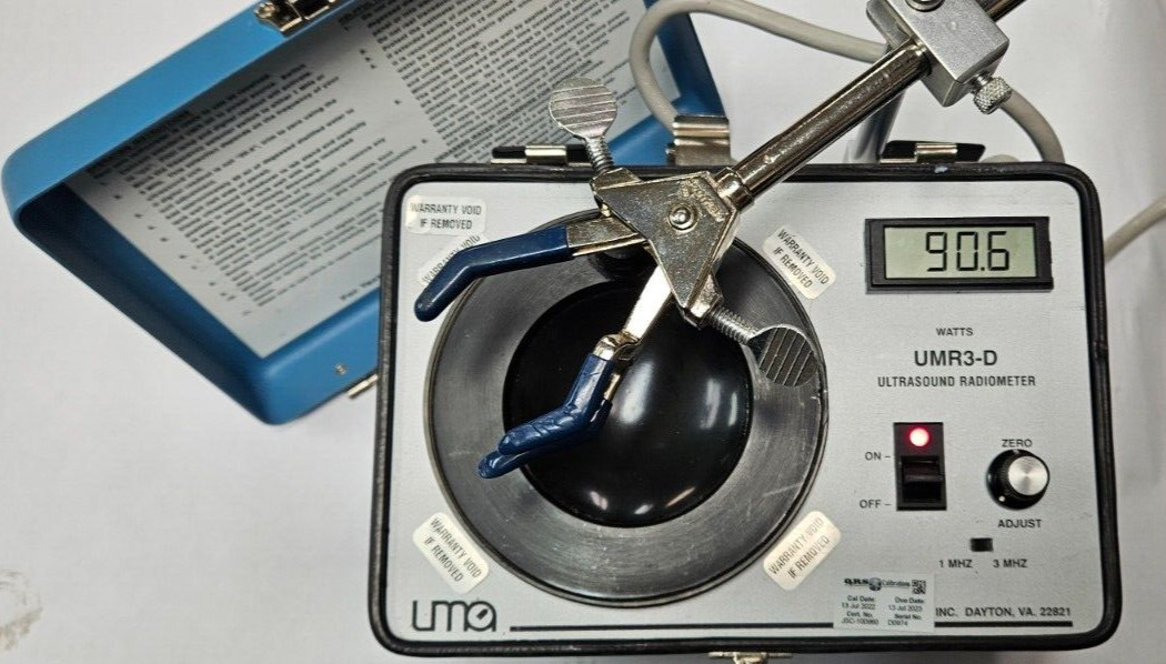 Uma Instruments ultrasound wattmeter UMR-3D As Pictured